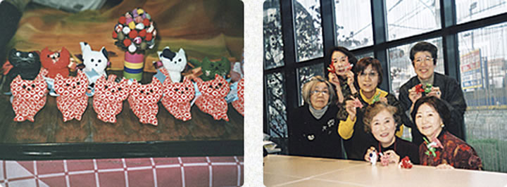 公開講座 小物作り風景